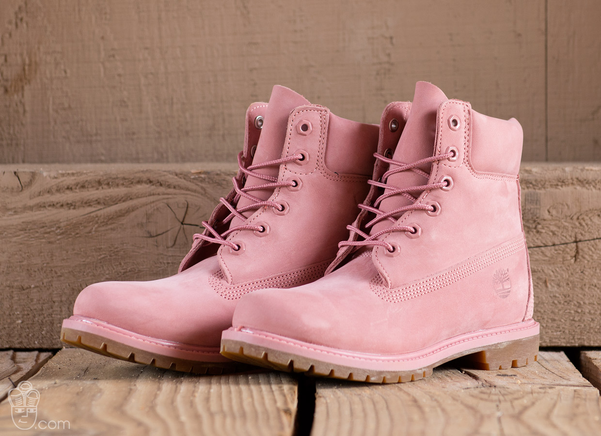 all pink timberland boots