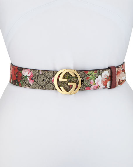 gucci blossom belt