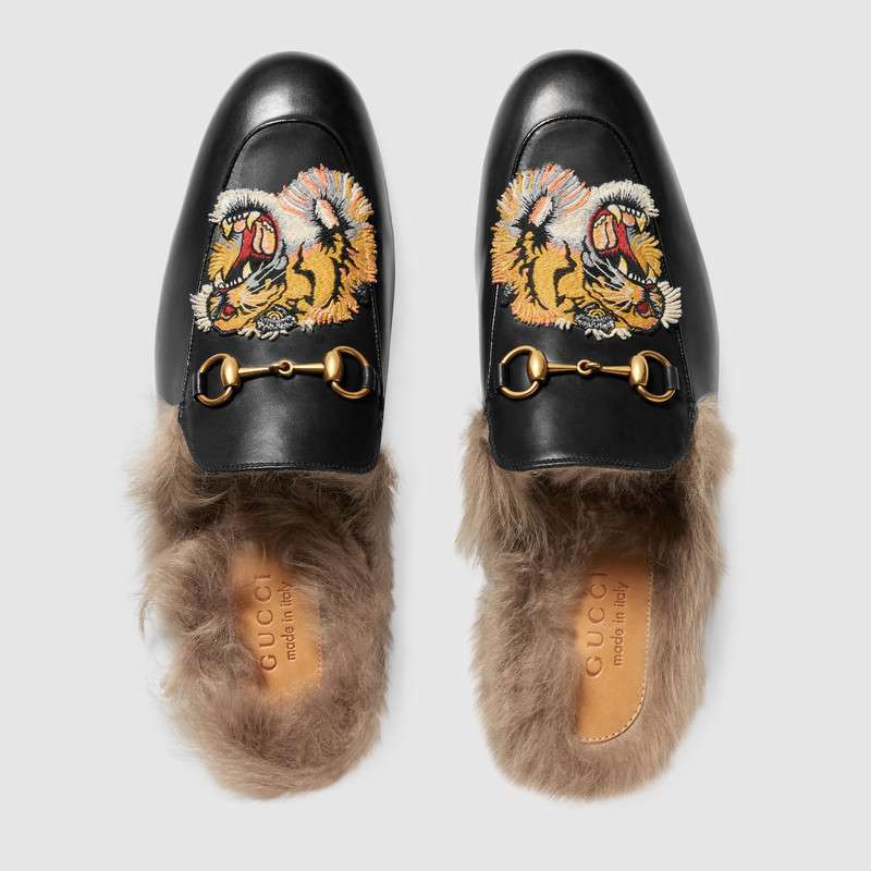 Gucci Light Princetown slipper with 