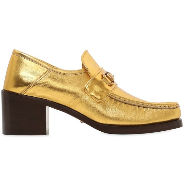 gucci loafer gold
