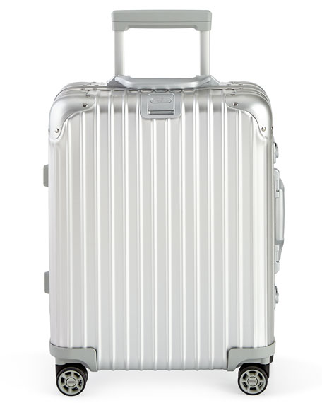 silver cabin suitcase