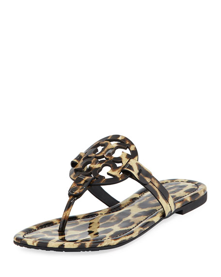 tory burch miller leopard sandals