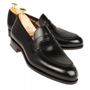 Black loafers for Mens