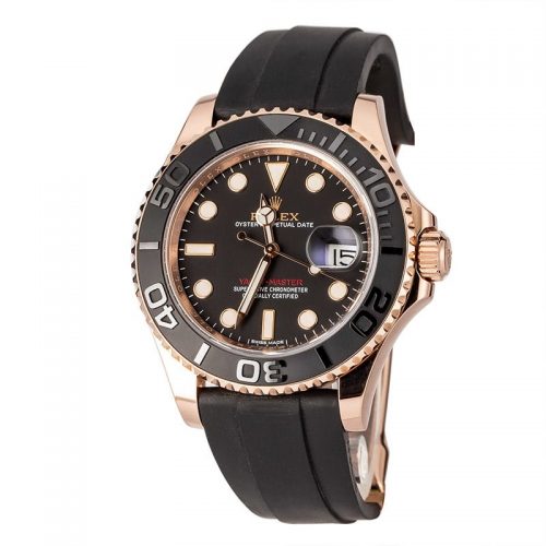 ROLEX EVEROSE YACHT-MASTER 116655 OYSTERFLEX - Image 3