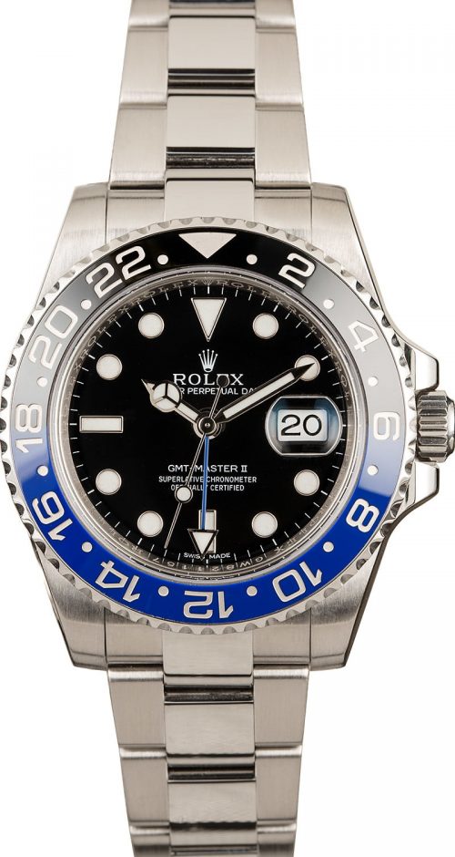 ROLEX GMT MASTER 2 116710 BATMAN